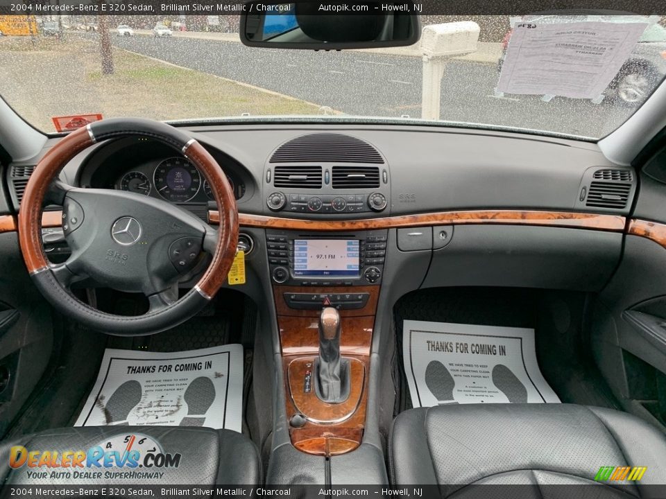 2004 Mercedes-Benz E 320 Sedan Brilliant Silver Metallic / Charcoal Photo #13