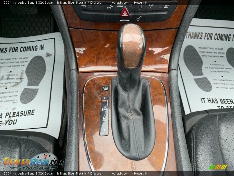 2004 Mercedes-Benz E 320 Sedan Brilliant Silver Metallic / Charcoal Photo #14
