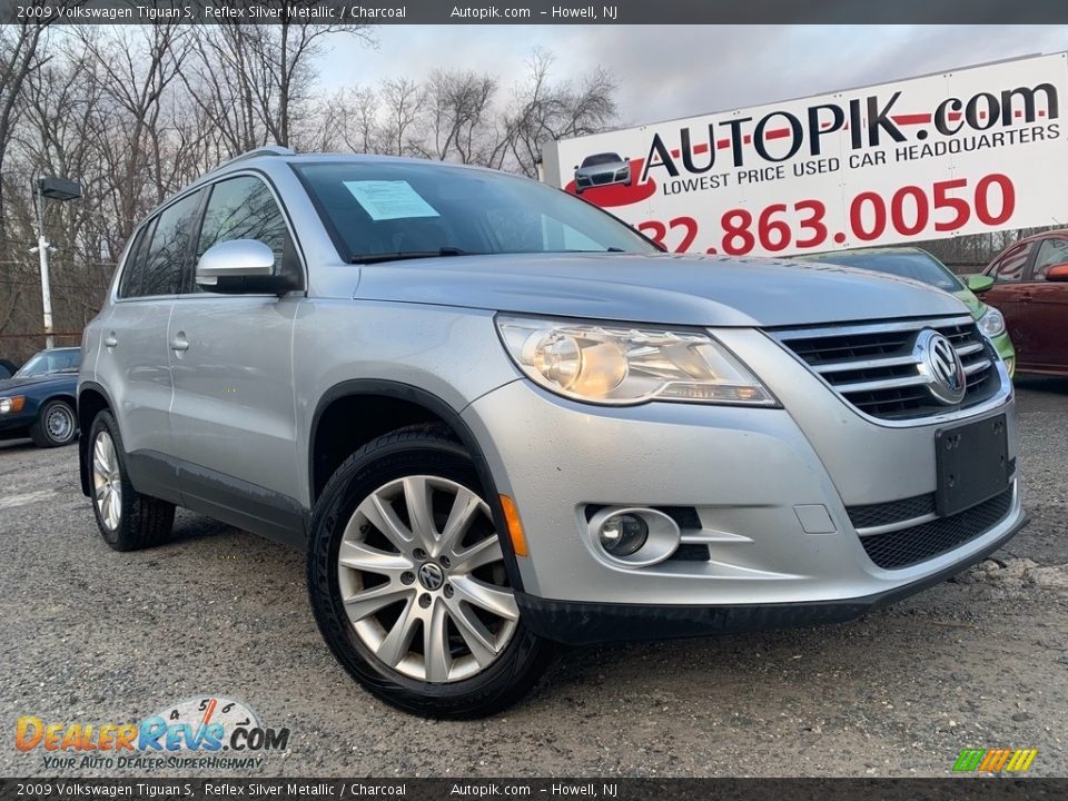 2009 Volkswagen Tiguan S Reflex Silver Metallic / Charcoal Photo #1