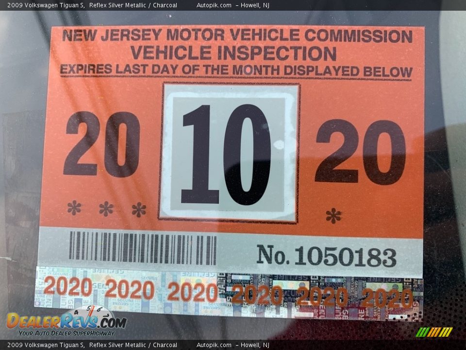 2009 Volkswagen Tiguan S Reflex Silver Metallic / Charcoal Photo #7