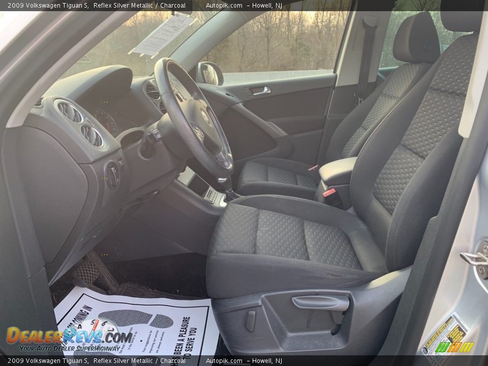 2009 Volkswagen Tiguan S Reflex Silver Metallic / Charcoal Photo #9