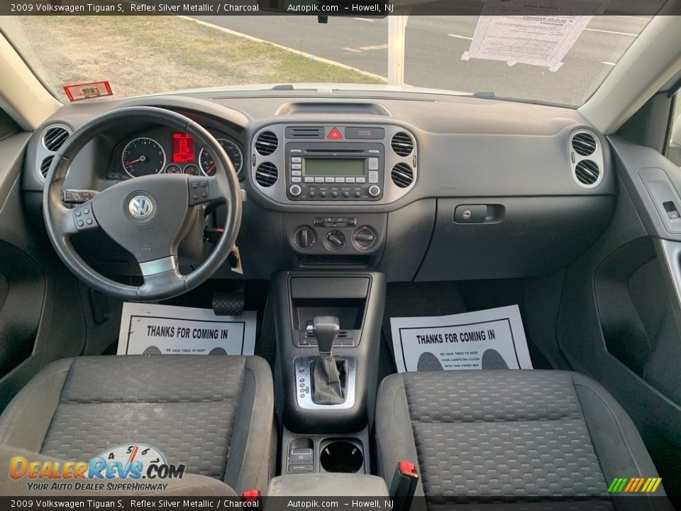 2009 Volkswagen Tiguan S Reflex Silver Metallic / Charcoal Photo #12