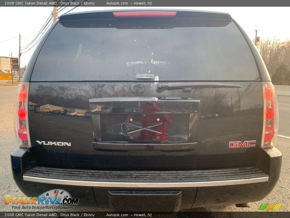 2008 GMC Yukon Denali AWD Onyx Black / Ebony Photo #3