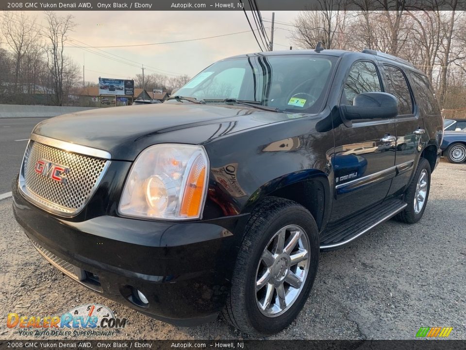 2008 GMC Yukon Denali AWD Onyx Black / Ebony Photo #6
