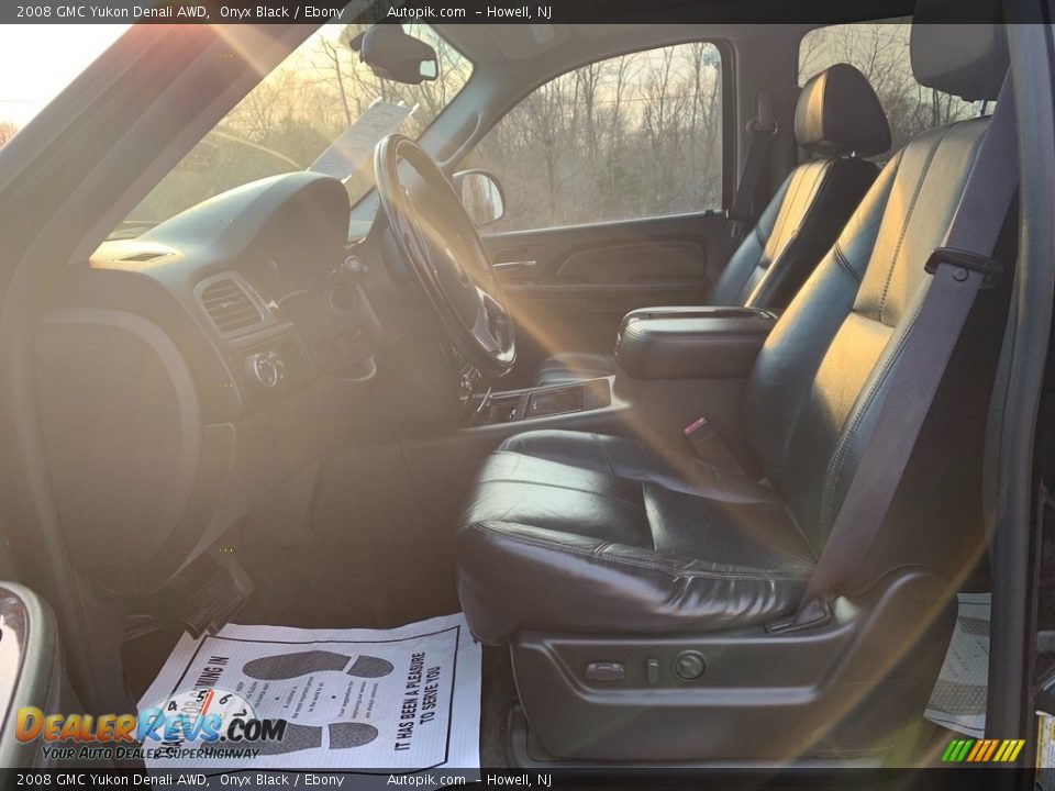 2008 GMC Yukon Denali AWD Onyx Black / Ebony Photo #8