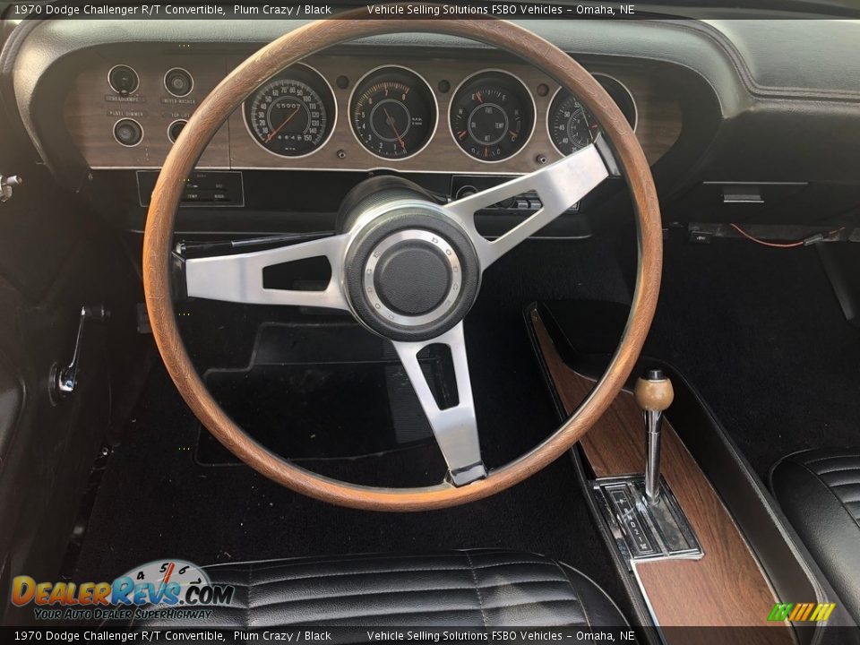 1970 Dodge Challenger R/T Convertible Steering Wheel Photo #3