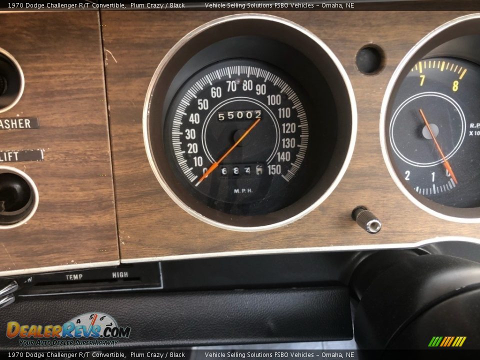 1970 Dodge Challenger R/T Convertible Gauges Photo #4