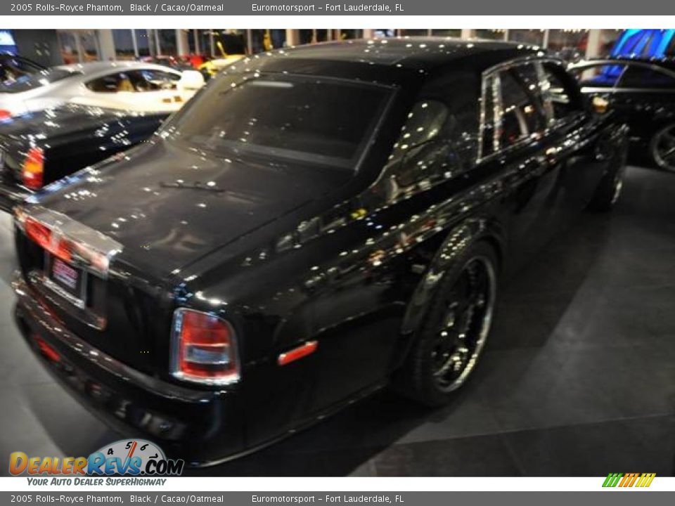2005 Rolls-Royce Phantom Black / Cacao/Oatmeal Photo #18