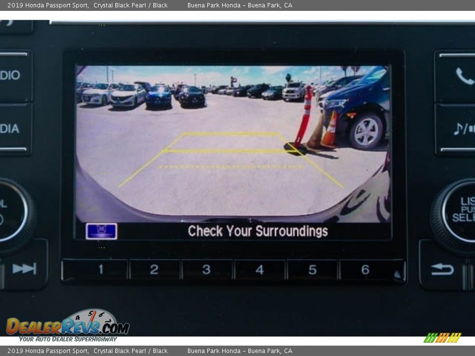 2019 Honda Passport Sport Crystal Black Pearl / Black Photo #13
