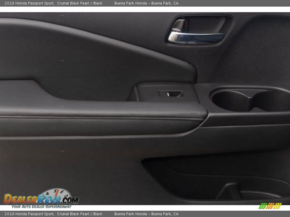 2019 Honda Passport Sport Crystal Black Pearl / Black Photo #23