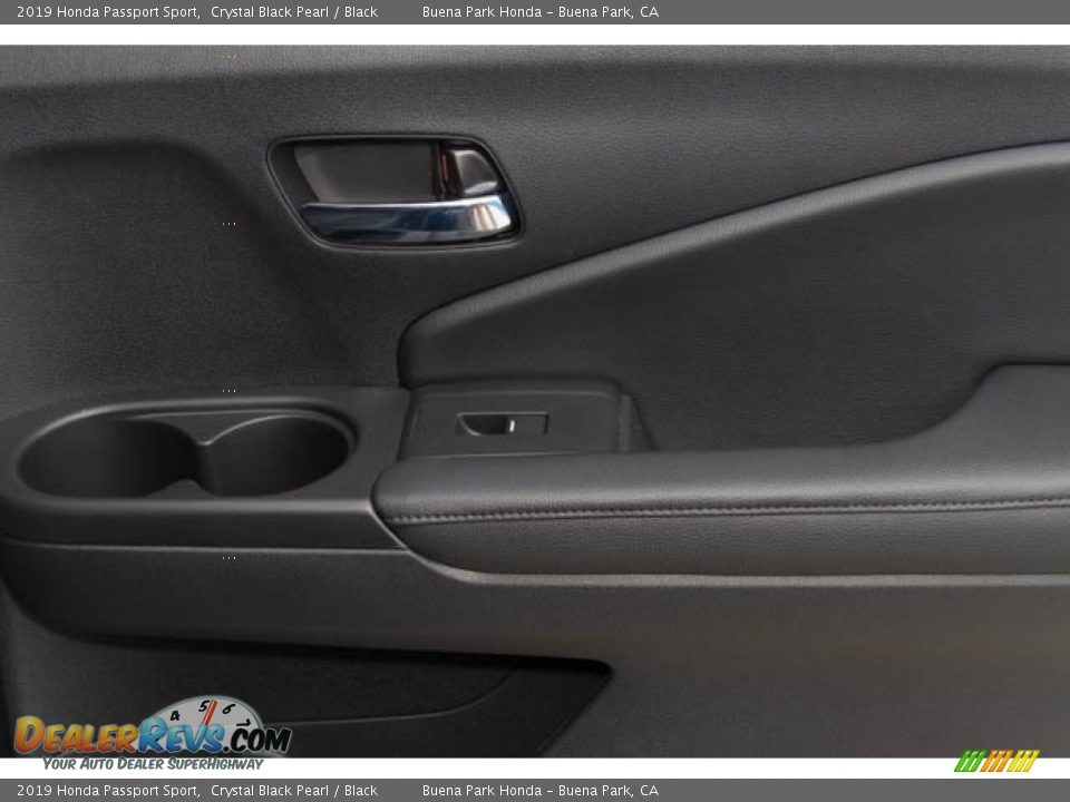 2019 Honda Passport Sport Crystal Black Pearl / Black Photo #28
