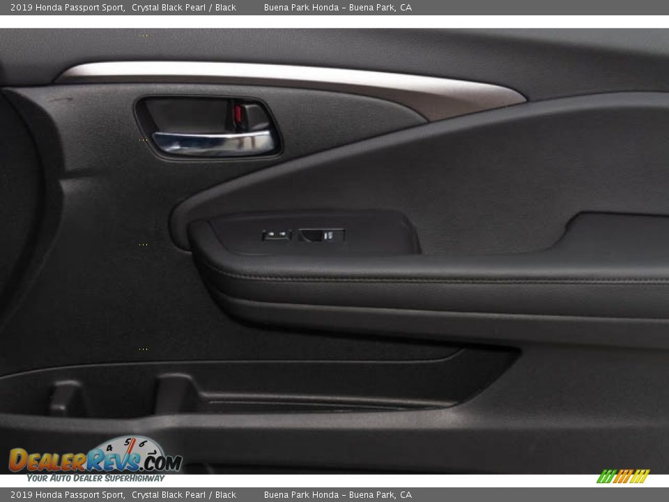 2019 Honda Passport Sport Crystal Black Pearl / Black Photo #32