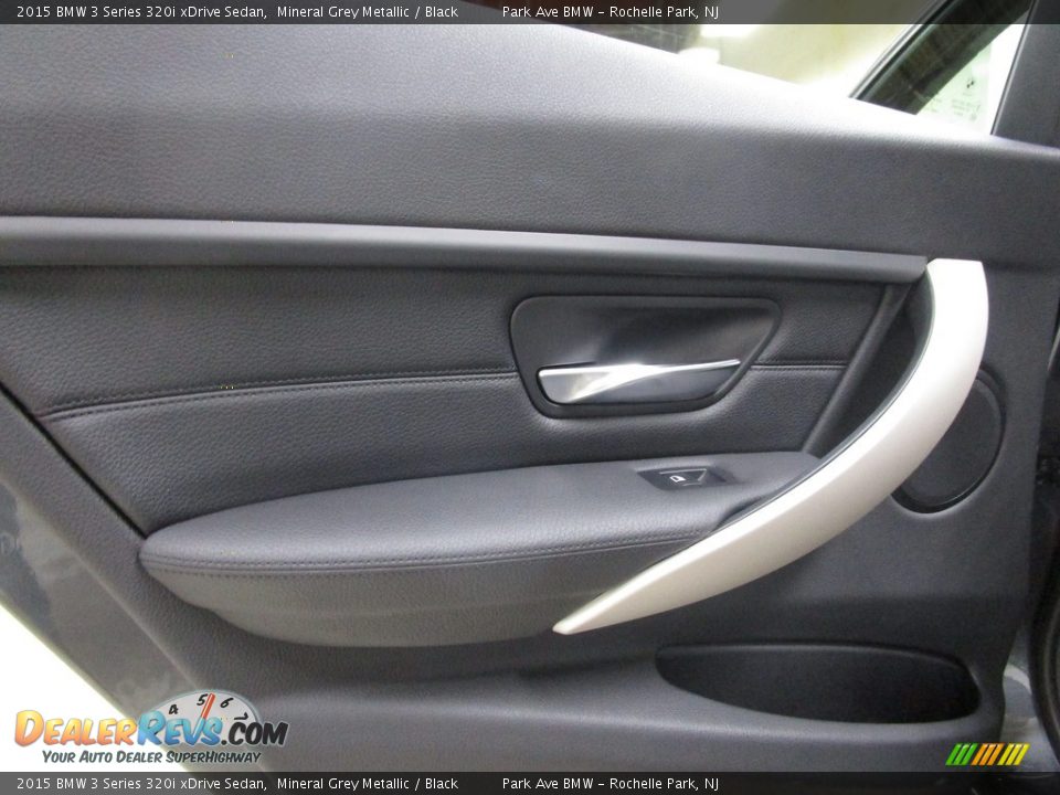 2015 BMW 3 Series 320i xDrive Sedan Mineral Grey Metallic / Black Photo #6