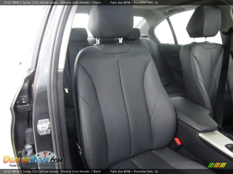 2015 BMW 3 Series 320i xDrive Sedan Mineral Grey Metallic / Black Photo #10