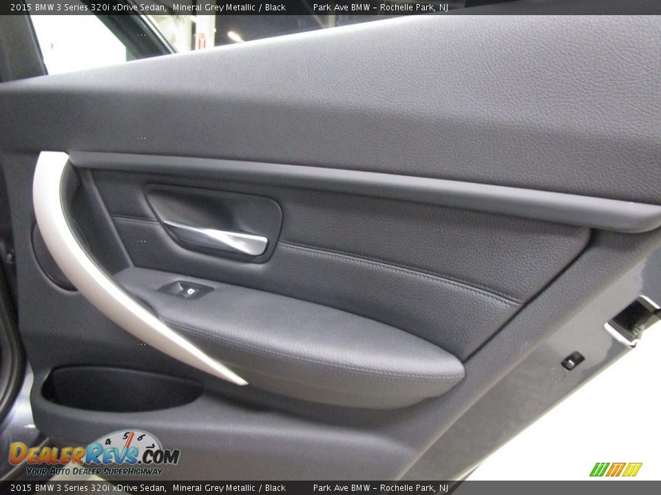 2015 BMW 3 Series 320i xDrive Sedan Mineral Grey Metallic / Black Photo #12