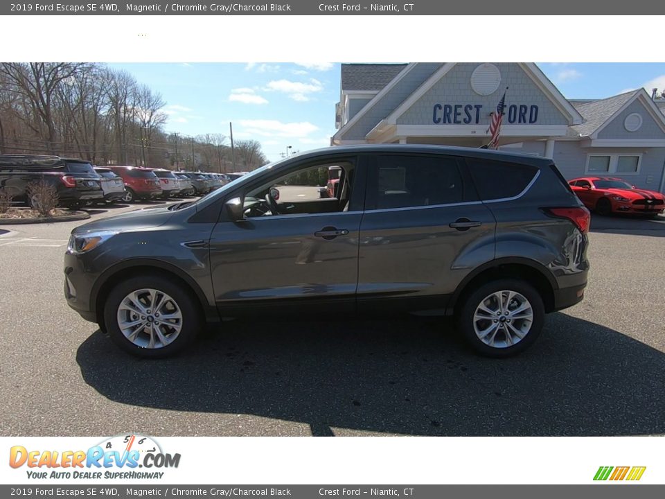 2019 Ford Escape SE 4WD Magnetic / Chromite Gray/Charcoal Black Photo #4