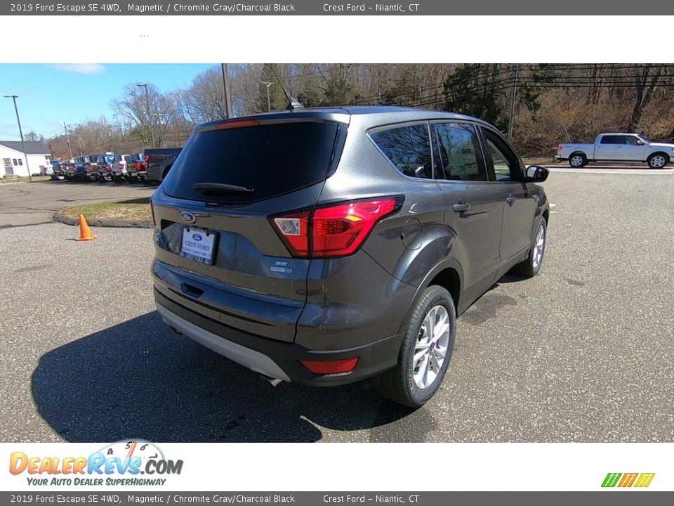 2019 Ford Escape SE 4WD Magnetic / Chromite Gray/Charcoal Black Photo #7