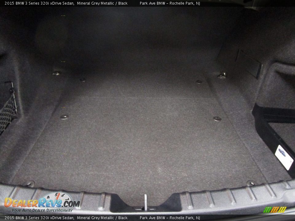 2015 BMW 3 Series 320i xDrive Sedan Mineral Grey Metallic / Black Photo #16