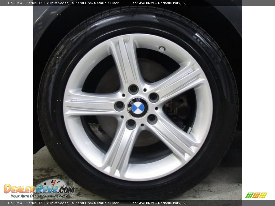 2015 BMW 3 Series 320i xDrive Sedan Mineral Grey Metallic / Black Photo #23