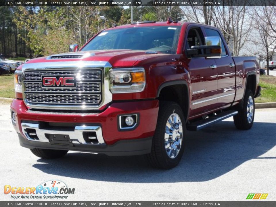 2019 GMC Sierra 2500HD Denali Crew Cab 4WD Red Quartz Tintcoat / Jet Black Photo #5