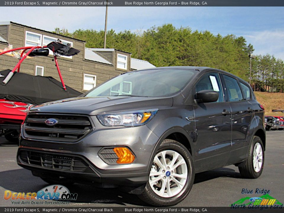 2019 Ford Escape S Magnetic / Chromite Gray/Charcoal Black Photo #1