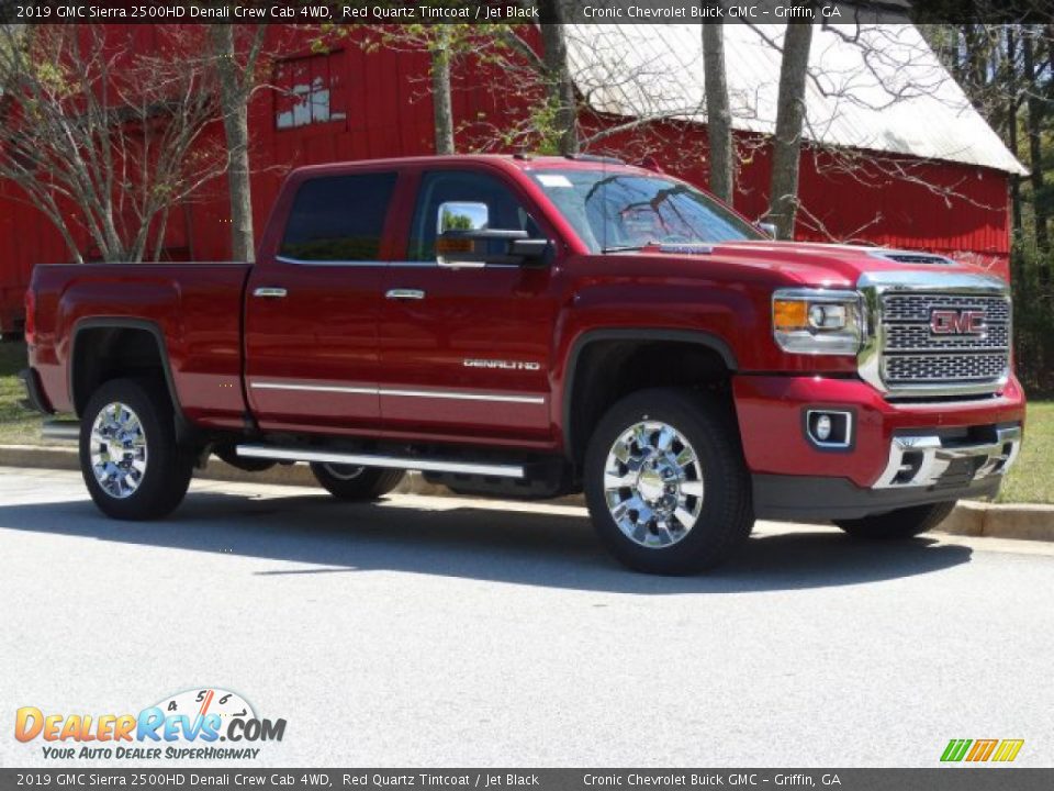 2019 GMC Sierra 2500HD Denali Crew Cab 4WD Red Quartz Tintcoat / Jet Black Photo #19