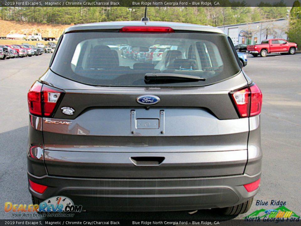 2019 Ford Escape S Magnetic / Chromite Gray/Charcoal Black Photo #4