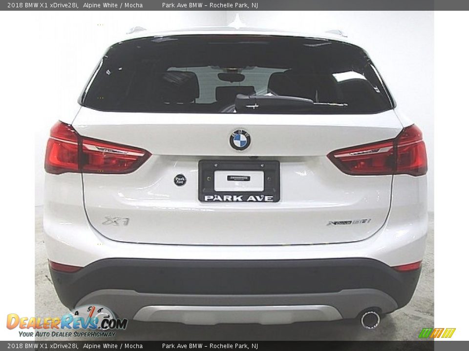 2018 BMW X1 xDrive28i Alpine White / Mocha Photo #2