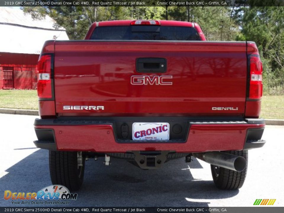 2019 GMC Sierra 2500HD Denali Crew Cab 4WD Red Quartz Tintcoat / Jet Black Photo #25