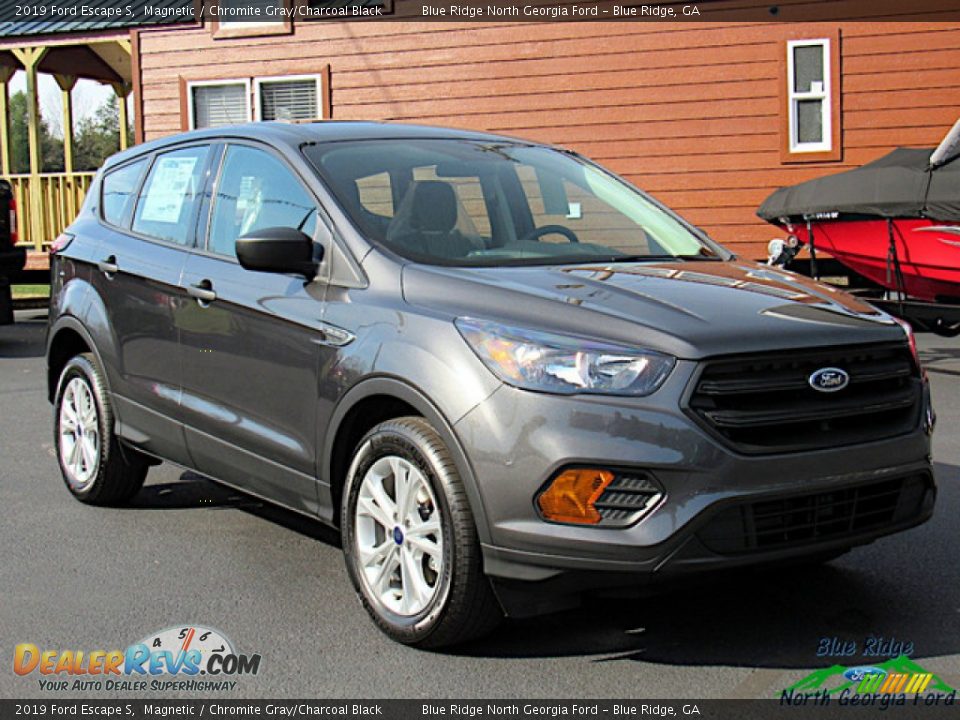 2019 Ford Escape S Magnetic / Chromite Gray/Charcoal Black Photo #7