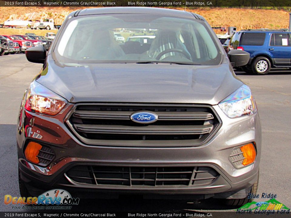 2019 Ford Escape S Magnetic / Chromite Gray/Charcoal Black Photo #8