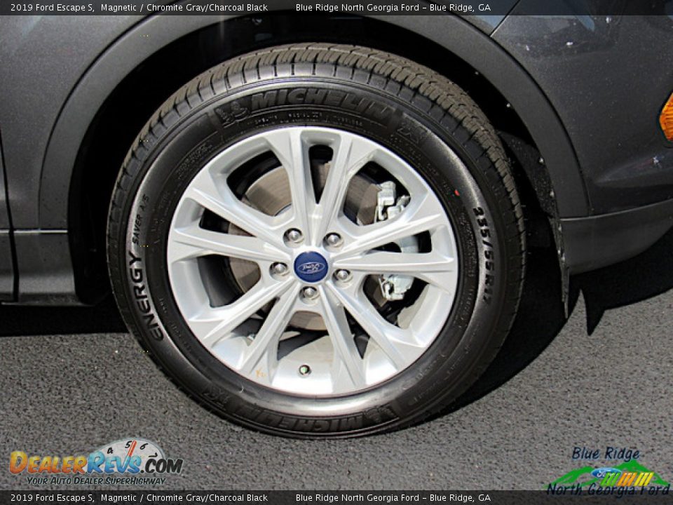 2019 Ford Escape S Magnetic / Chromite Gray/Charcoal Black Photo #9