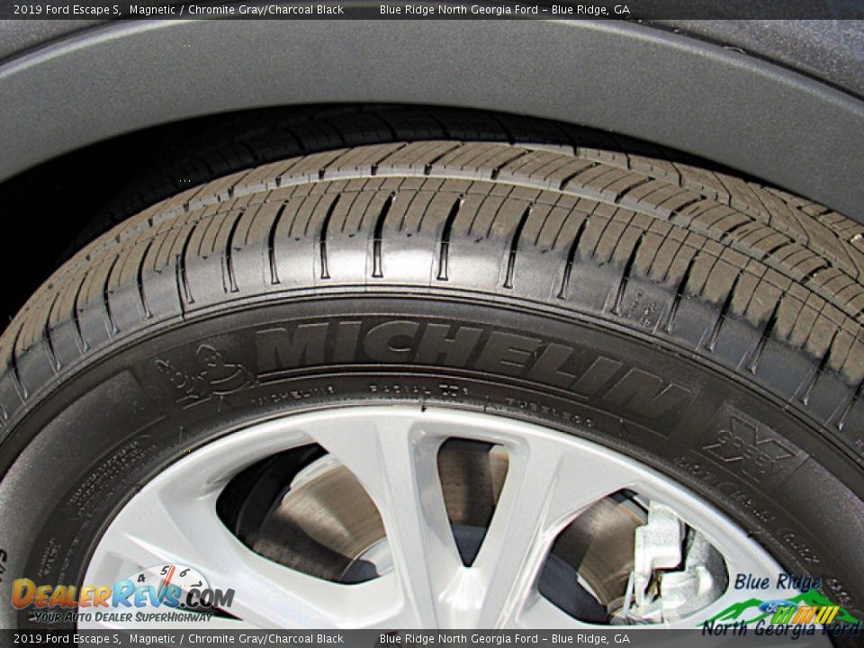 2019 Ford Escape S Magnetic / Chromite Gray/Charcoal Black Photo #10
