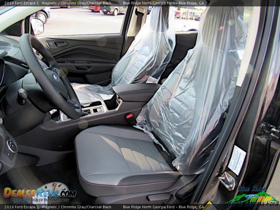2019 Ford Escape S Magnetic / Chromite Gray/Charcoal Black Photo #11