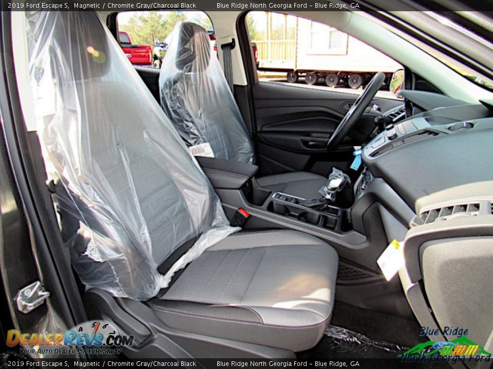 2019 Ford Escape S Magnetic / Chromite Gray/Charcoal Black Photo #12