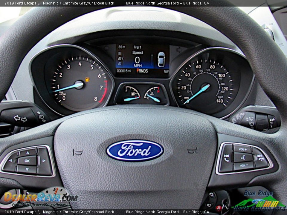 2019 Ford Escape S Magnetic / Chromite Gray/Charcoal Black Photo #18