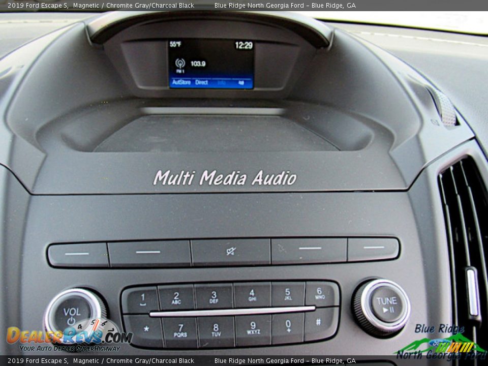 2019 Ford Escape S Magnetic / Chromite Gray/Charcoal Black Photo #20