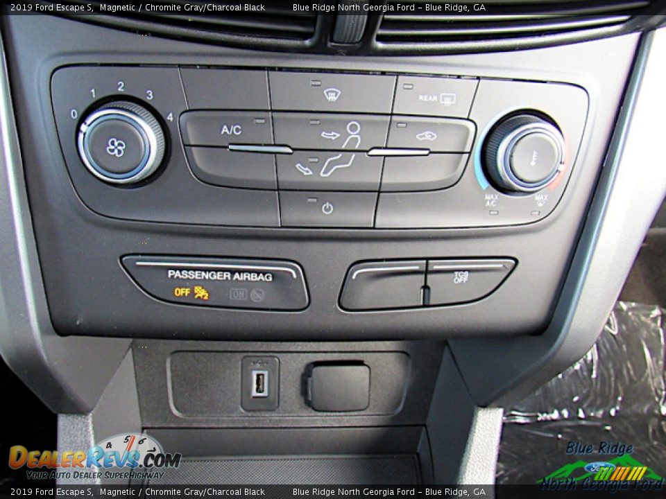 2019 Ford Escape S Magnetic / Chromite Gray/Charcoal Black Photo #21