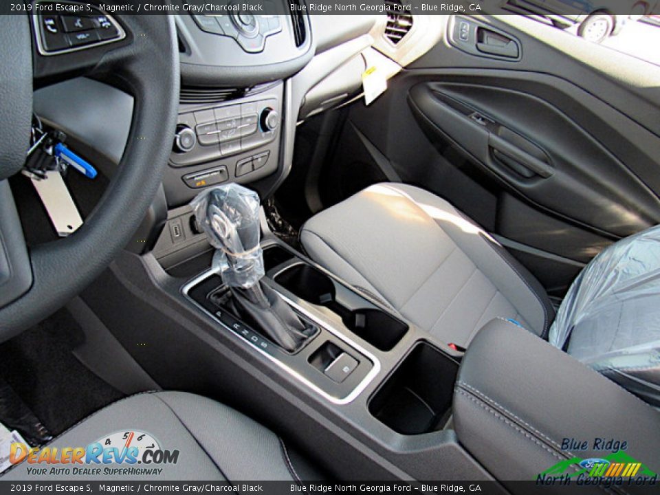 2019 Ford Escape S Magnetic / Chromite Gray/Charcoal Black Photo #24