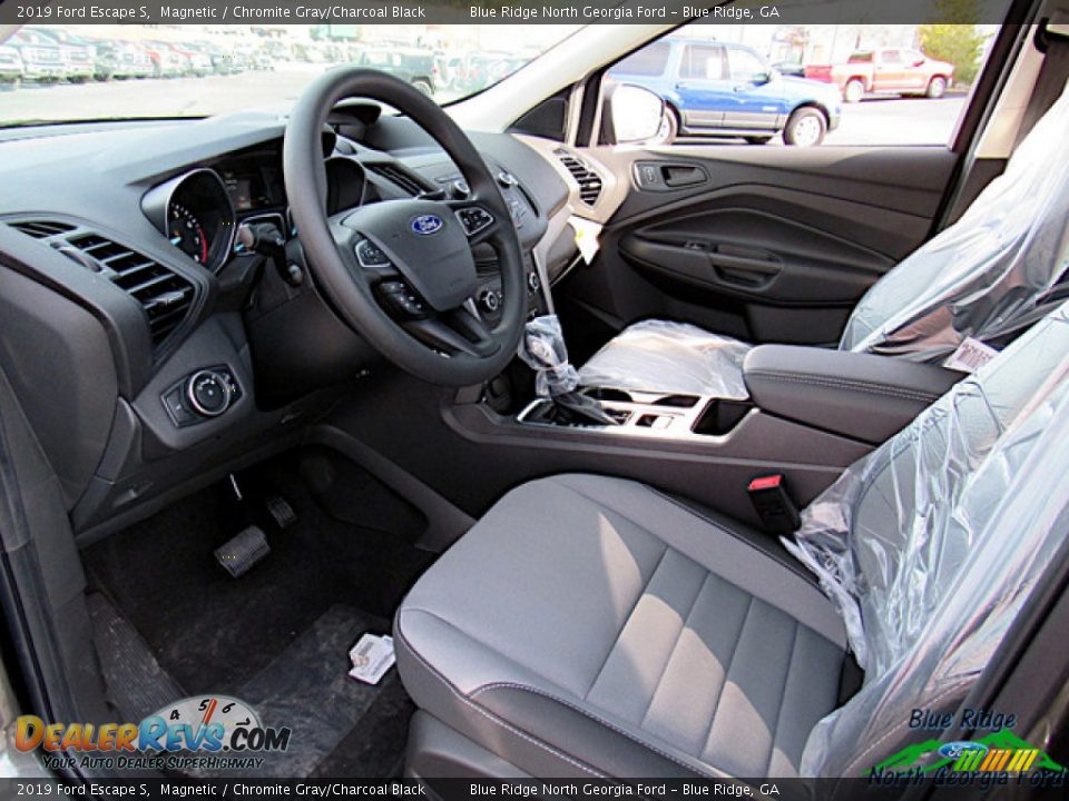 2019 Ford Escape S Magnetic / Chromite Gray/Charcoal Black Photo #26