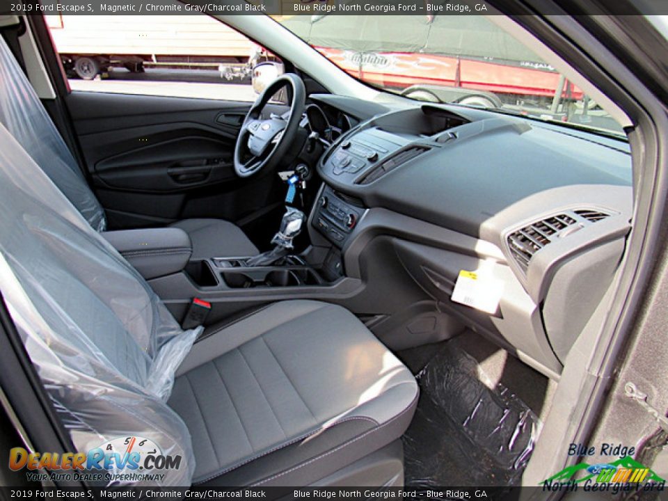 2019 Ford Escape S Magnetic / Chromite Gray/Charcoal Black Photo #27