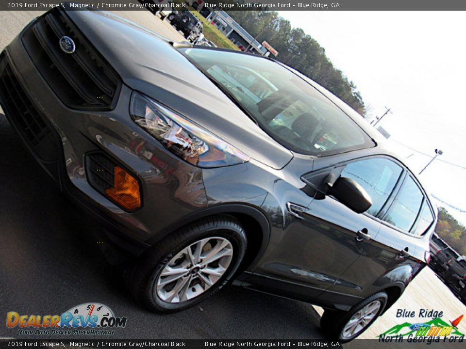 2019 Ford Escape S Magnetic / Chromite Gray/Charcoal Black Photo #29