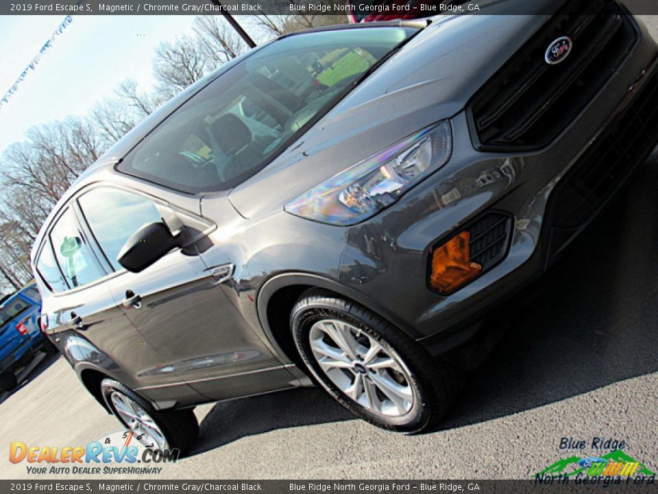 2019 Ford Escape S Magnetic / Chromite Gray/Charcoal Black Photo #30