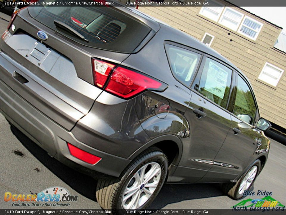 2019 Ford Escape S Magnetic / Chromite Gray/Charcoal Black Photo #31
