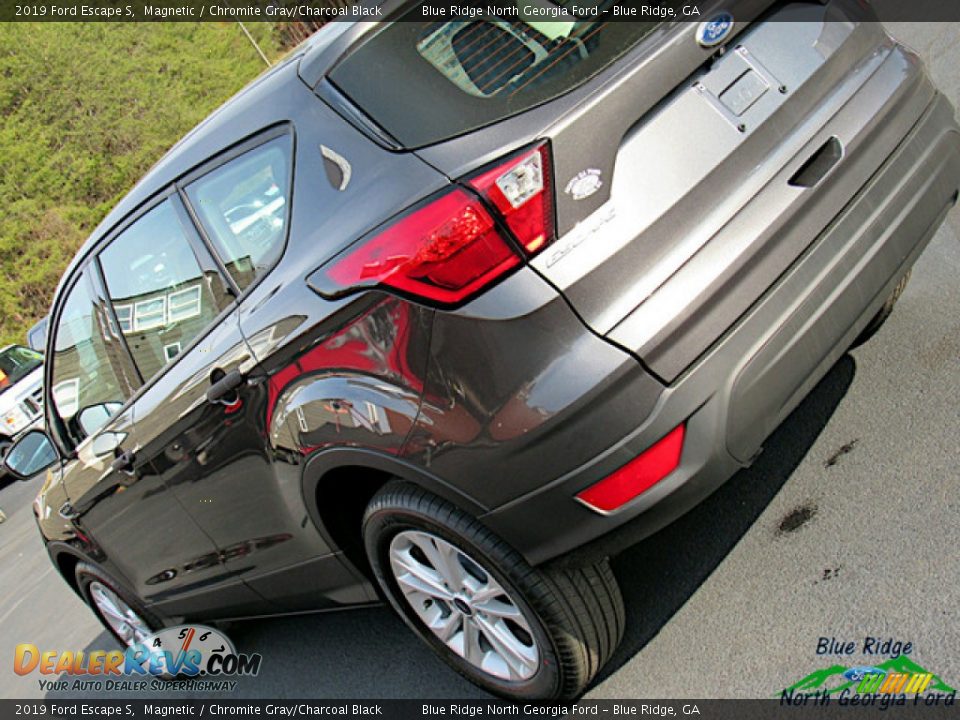2019 Ford Escape S Magnetic / Chromite Gray/Charcoal Black Photo #32