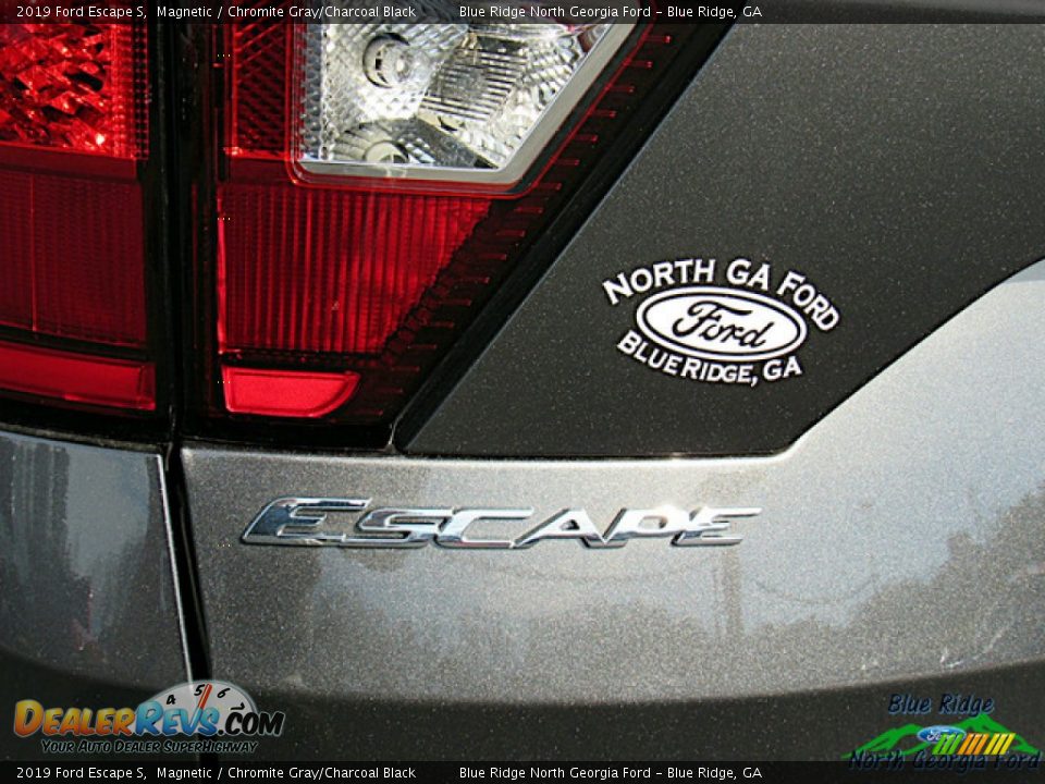 2019 Ford Escape S Magnetic / Chromite Gray/Charcoal Black Photo #33