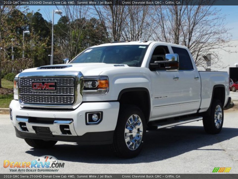 2019 GMC Sierra 2500HD Denali Crew Cab 4WD Summit White / Jet Black Photo #5