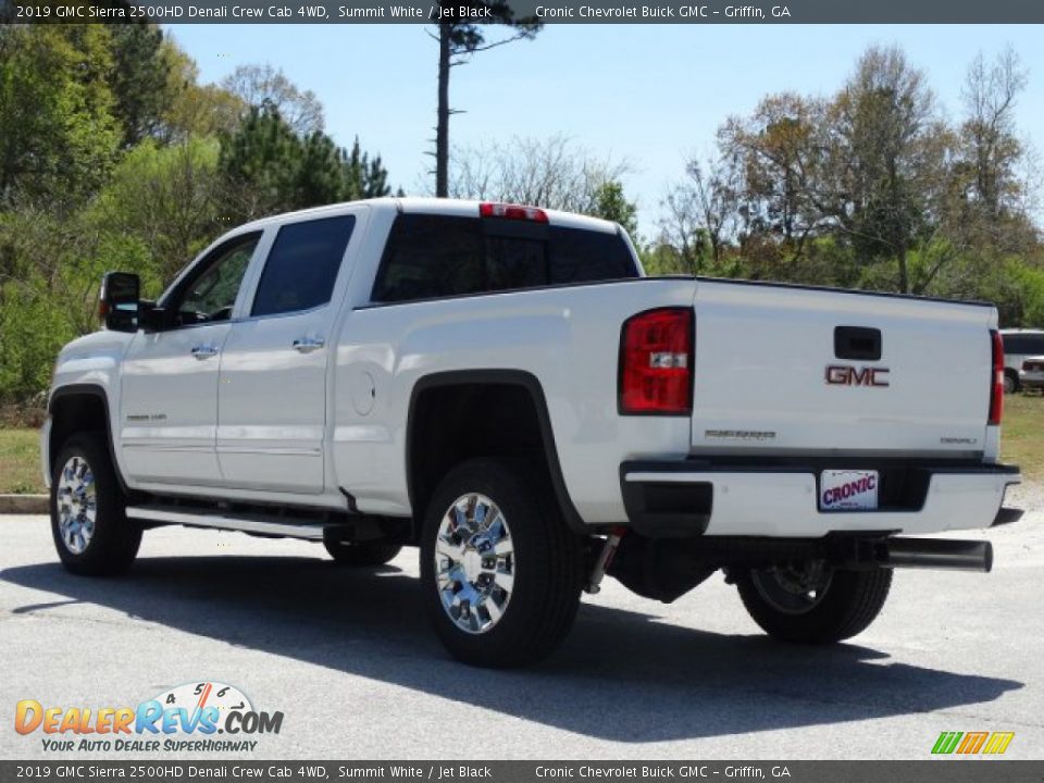 2019 GMC Sierra 2500HD Denali Crew Cab 4WD Summit White / Jet Black Photo #6