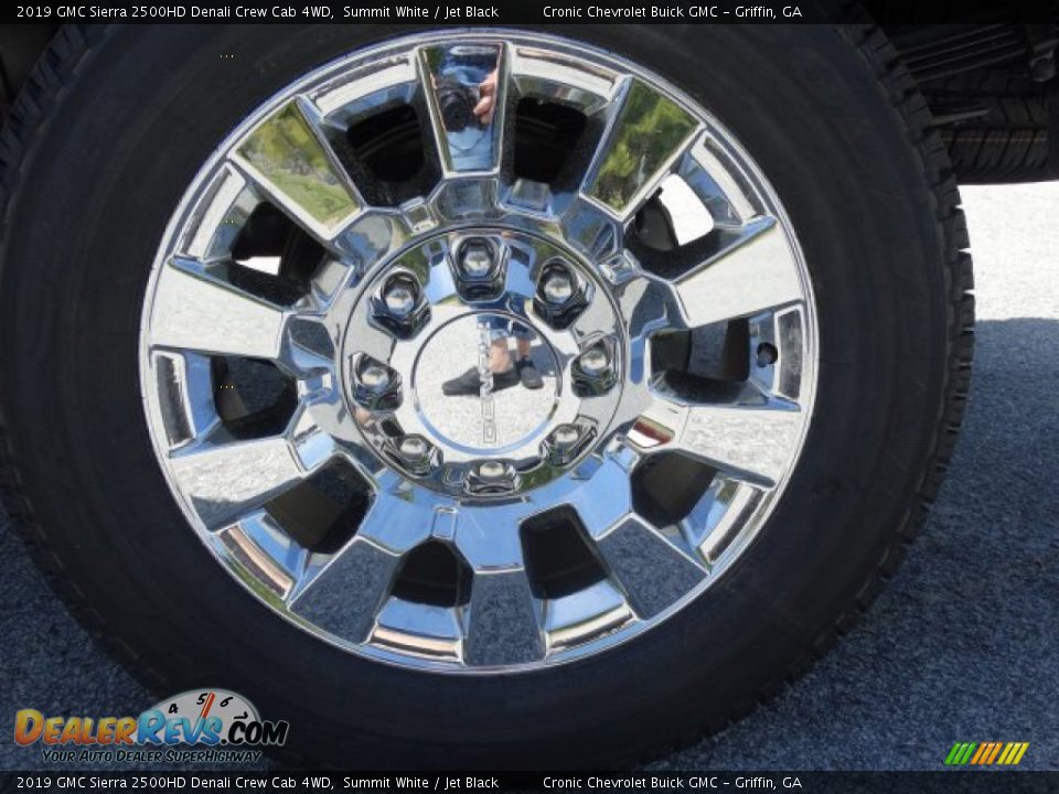 2019 GMC Sierra 2500HD Denali Crew Cab 4WD Summit White / Jet Black Photo #11