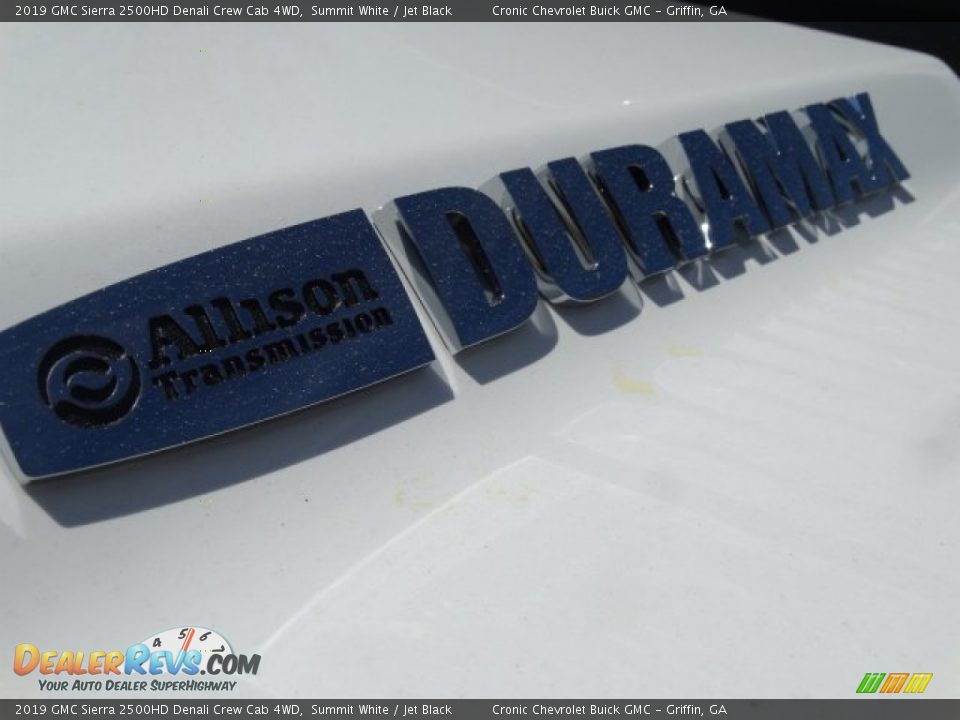 2019 GMC Sierra 2500HD Denali Crew Cab 4WD Summit White / Jet Black Photo #13